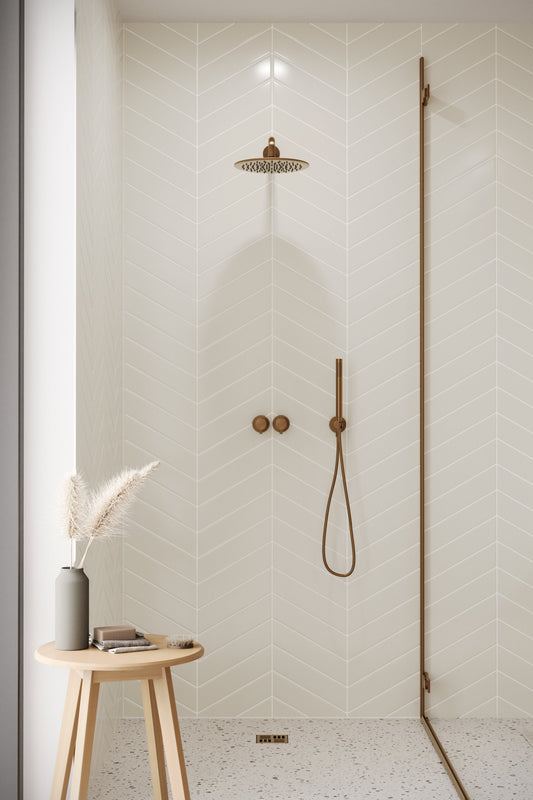 Chevron Light Grey (345mm x 75mm)