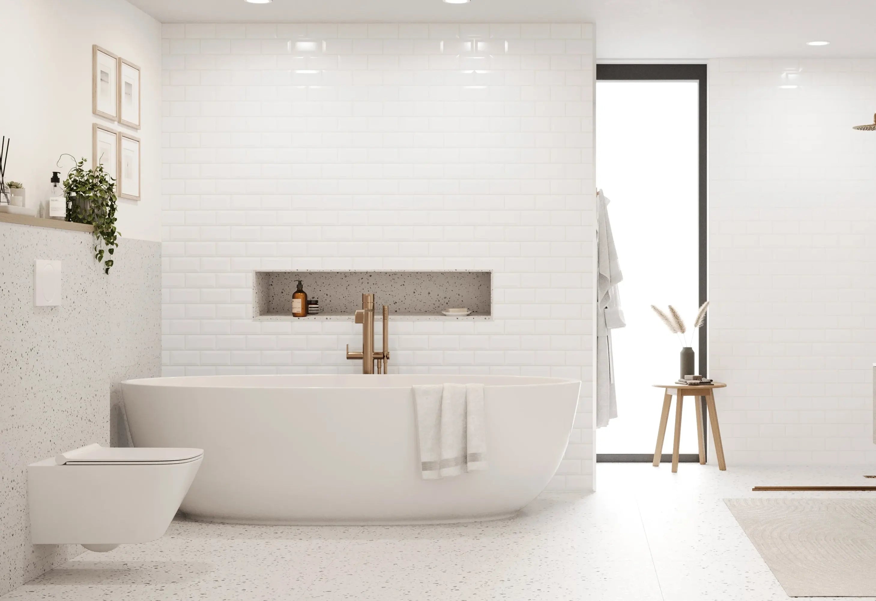 Reco Surfaces White tile wall panels - Reco Surfaces
