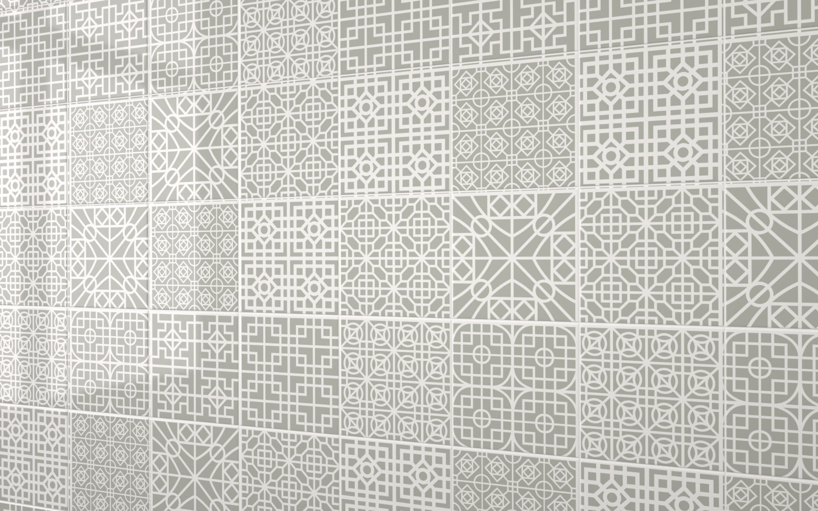 Standard Tile Standard Tile Victorian Grey Design Wall Panel (1220x2440mm) - Reco ...