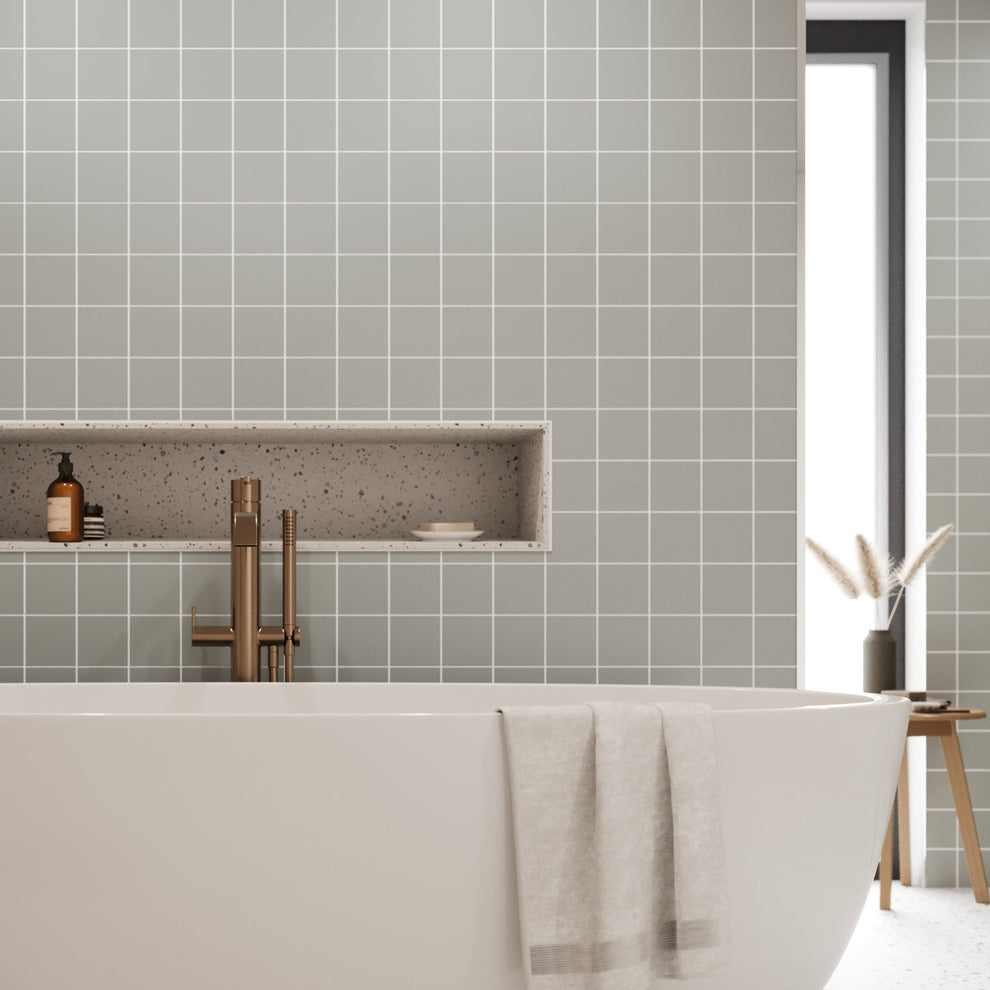 100 Tile Dark Grey Wall Panel - Reco Surfaces