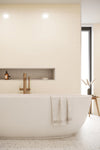 Flat Metro Large Brick Tile Sand (300mm x 100mm)