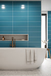 Metro Long Tile Teal Blue (600mm x 200mm)