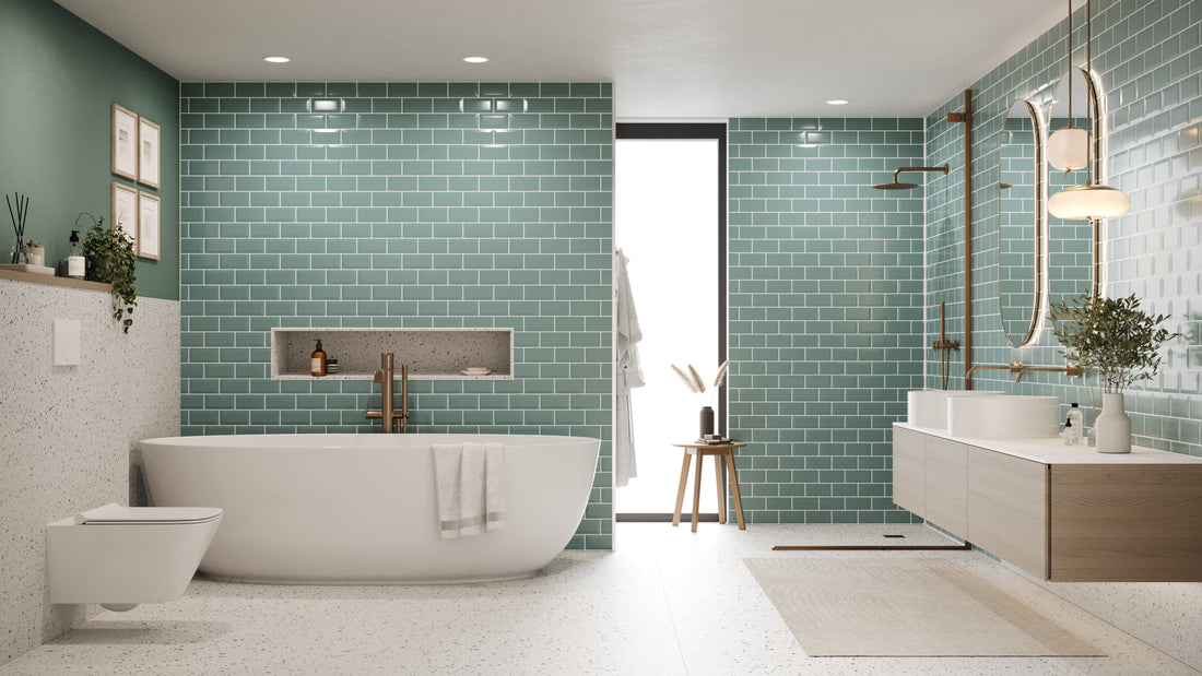 Bevel Metro Tile Wall Panel Hampton - Reco Surfaces
