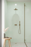 Hexagon Glass Green (160mm x 185mm)