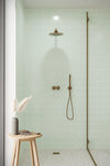 Flat Metro Large Brick Tile Glass Green (300mm x 100mm)