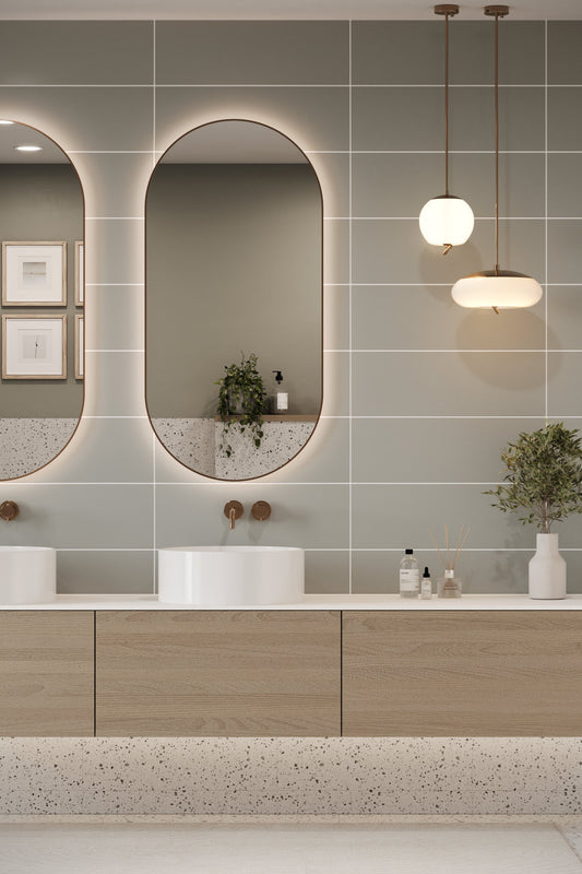 Metro Long Tile Dark Grey (600mm x 200mm)