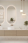 Metro Long Tile Light Grey (600mm x 200mm)