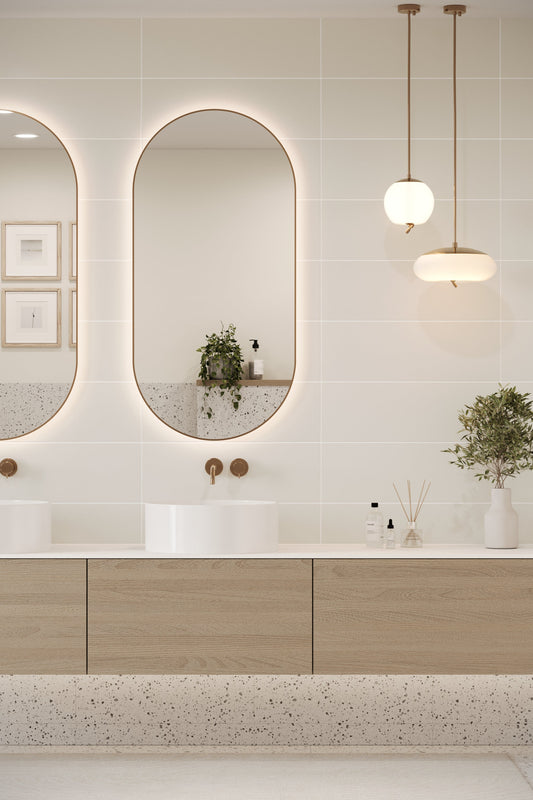Metro Long Tile Light Grey (600mm x 200mm)