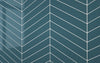 Chevron Teal Blue (345mm x 75mm)