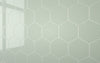 Hexagon Glass Green (160mm x 185mm)