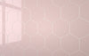 Hexagon Pastel Pink (160mm x 185mm)