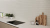 Bevel Metro Tile Light Grey (150mm x 75mm)