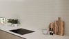 Small Flat Metro Light Grey (150mm x 75mm)