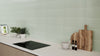 Metro Long Tile Glass Green (600mm x 200mm)