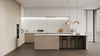 Bevel Metro Tile Light Grey (150mm x 75mm)
