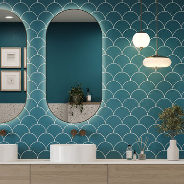 Surfaces for bathroom spaces