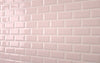 Bevel Metro Tile Pastel Pink (150mm x 75mm)