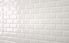Bevel Metro Tile White (150mm x 75mm)