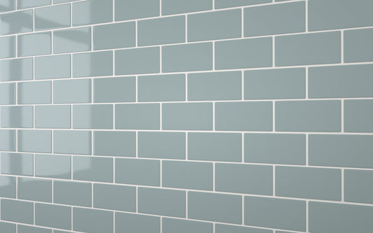 Small Flat Metro - Duck Egg Blue